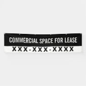 Banderole de clôture d'espace commercial à louer p (Horizontal)
