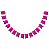 Banderole de décoration de fête violette magenta – (Tout)