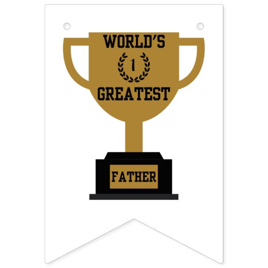 Banderole de décoration pour la fête des pères la  (Deuxième drapeau)