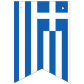 Banderole de drapeau de la Grèce (Premier drapeau)