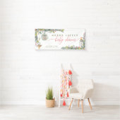 Banderole de fête pour Baby Shower joyeuse (En situation)