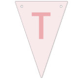 Banderole de guirlande de Baby Shower de fleurs sa (Troisième drapeau)