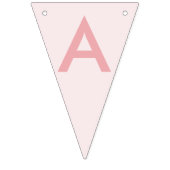 Banderole de guirlande de Baby Shower de fleurs sa (Deuxième drapeau)