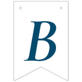 Banderole de guirlande de mariage Vintage Birds (Troisième drapeau)