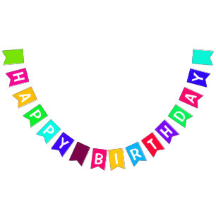 banderole de guise d'anniversaire