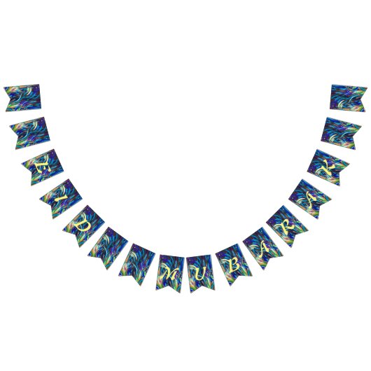 Banderole de l'Aïd Moubarak - Bruxelles (Tout)