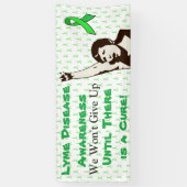 Banderole de pancarte de protestation de sensibili (Vertical)