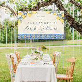 Banderole de salle de fête prénatale italienne aux