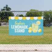 Banderole de stand de limonade avec nom (Insitu)