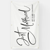 Banderole de voiture mariage rétro (Vertical)