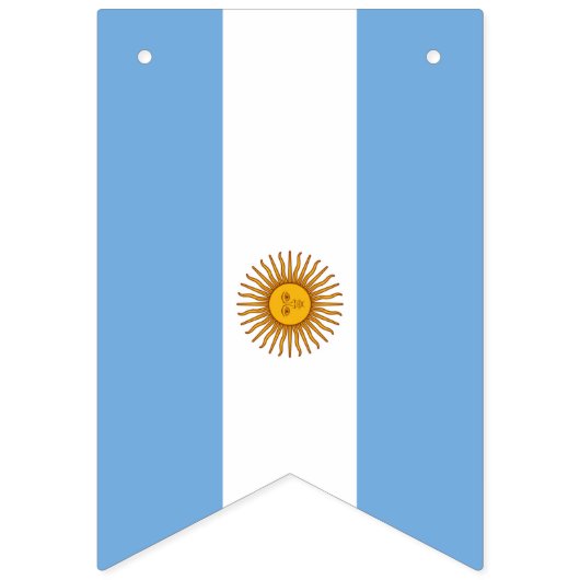 Banderole du drapeau argentin (Troisième drapeau)
