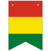 Banderole du drapeau bolivien (Troisième drapeau)