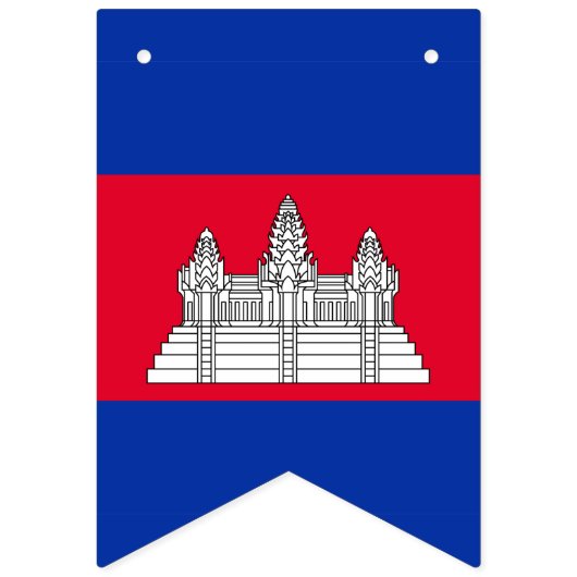 Banderole du drapeau cambodgien (Deuxième drapeau)
