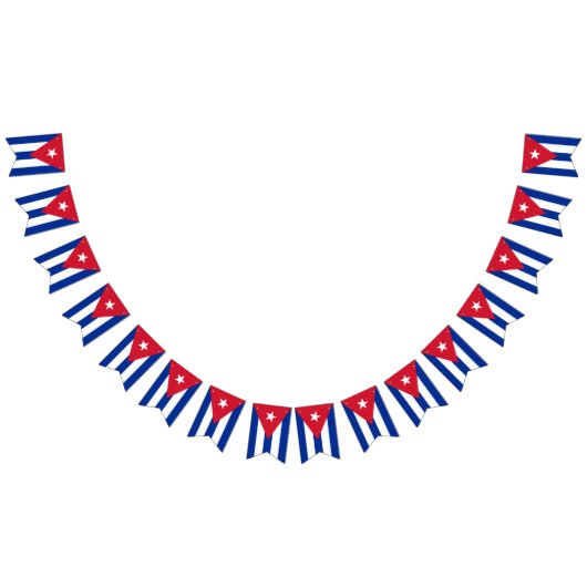 Banderole du drapeau cubain (Tout)
