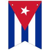 Banderole du drapeau cubain (Deuxième drapeau)