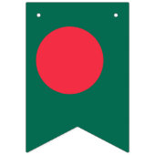 Banderole du drapeau du Bangladesh (Troisième drapeau)