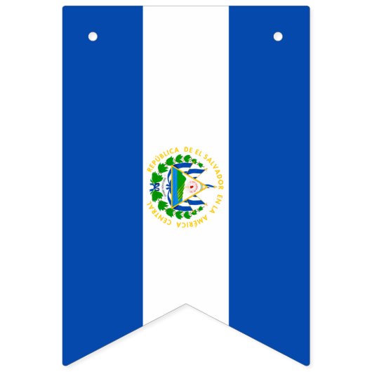 Banderole du drapeau du Salvador (Deuxième drapeau)