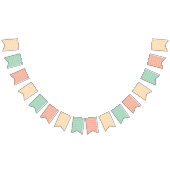 Banderole en forme de queue d'hirondelle rayée (Tout)