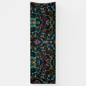 Banderole en vinyle Cool Party Paint Splashes 2,5x (Vertical)
