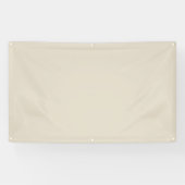 Banderole Extérieure Blanc Os (Horizontal)