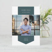 Banderole | Faire-part d'obtention d'une licence p (Debout devant)