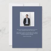 Banderole | Faire-part d'obtention d'une licence p (Dos)