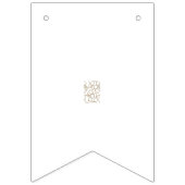 Banderole personnalisée pour les anniversaires et  (Troisième drapeau)