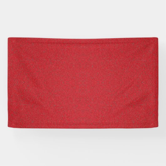 Banderole personnalisée rouge tomate texturée (Horizontal)