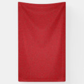 Banderole personnalisée rouge tomate texturée (Vertical)