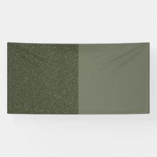 Banderole personnalisée vert deux tons