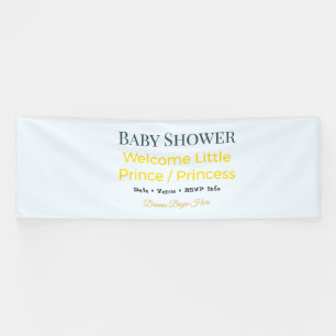 Banderole pour Baby Shower   Les Rêves Commencent 