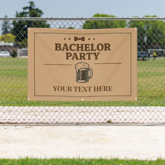 Banderole pour enterrement de vie de garçon Mug à  (Insitu)