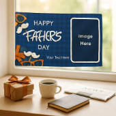 Banderole pour la Fête des Pères | Photo + Texte |