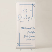 Oh Bébé! Déco de Baby Shower Minimaliste et Mixte