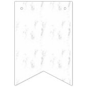 Banderole rustique en tissu déchiré gris (Premier drapeau)