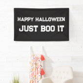 BANDEROLE SUR MESURE POUR FÊTE D'HALLOWEEN (En situation)