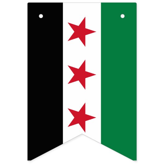 Banderole Syrie, bannière de fête de mariage, Drap (Deuxième drapeau)