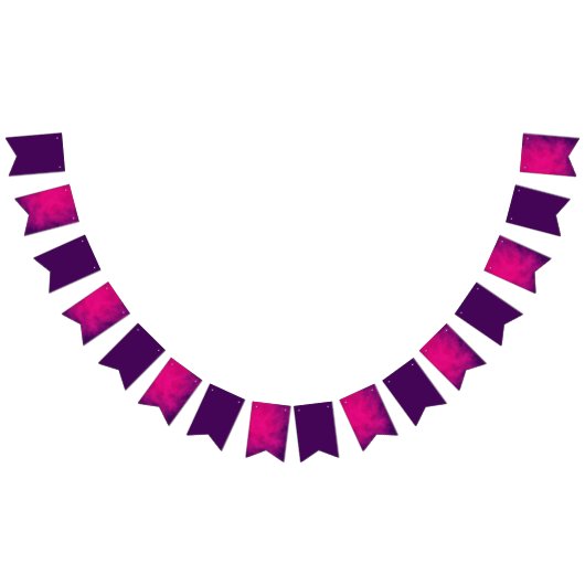 Banderole triangulaire Purple Magenta Mix – Person (Tout)