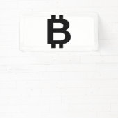 Banderole Vinyle 2x1 Bitcoin B Gras (Insitu)