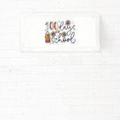 Banderoles 100 jours de sublimation scolaire (Insitu)