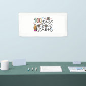Banderoles 100 jours de sublimation scolaire (Salon professionnel)