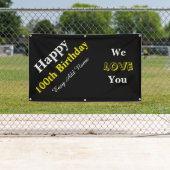 Banderoles 100th Anniversaire (En situation)