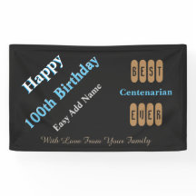 100th Anniversaire adapté à l'âge