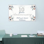 Banderoles 10e anniversaire de Mariage encourage à 10 ans de (Salon professionnel)