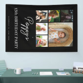 Banderoles 13e anniversaire bureau adolescent photo collage (Salon professionnel)