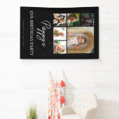 Banderoles 13e anniversaire bureau adolescent photo collage (Insitu)