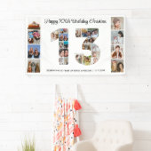 Banderoles 13e anniversaire de fête Numéro 13 Photo Collage (En situation)