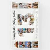 Banderoles 13e anniversaire de fête Numéro 13 Photo Collage (Vertical)