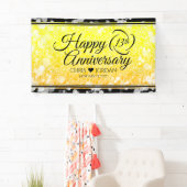 Banderoles 13ème anniversaire Mariage de la Citrine (En situation)