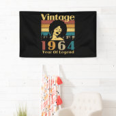 Banderoles 1964 vintage (En situation)